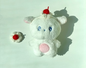Mini Cherry Hat for 10cm Kpop Dolls