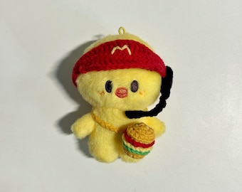 McDonalds Cap Burger Bag Set for 10cm Kpop Dolls