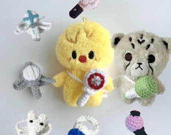 Kpop Lightstick for 10cm Kpop Dolls