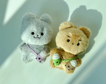 Boba Bubble Tea Bag for 10cm Kpop Dolls