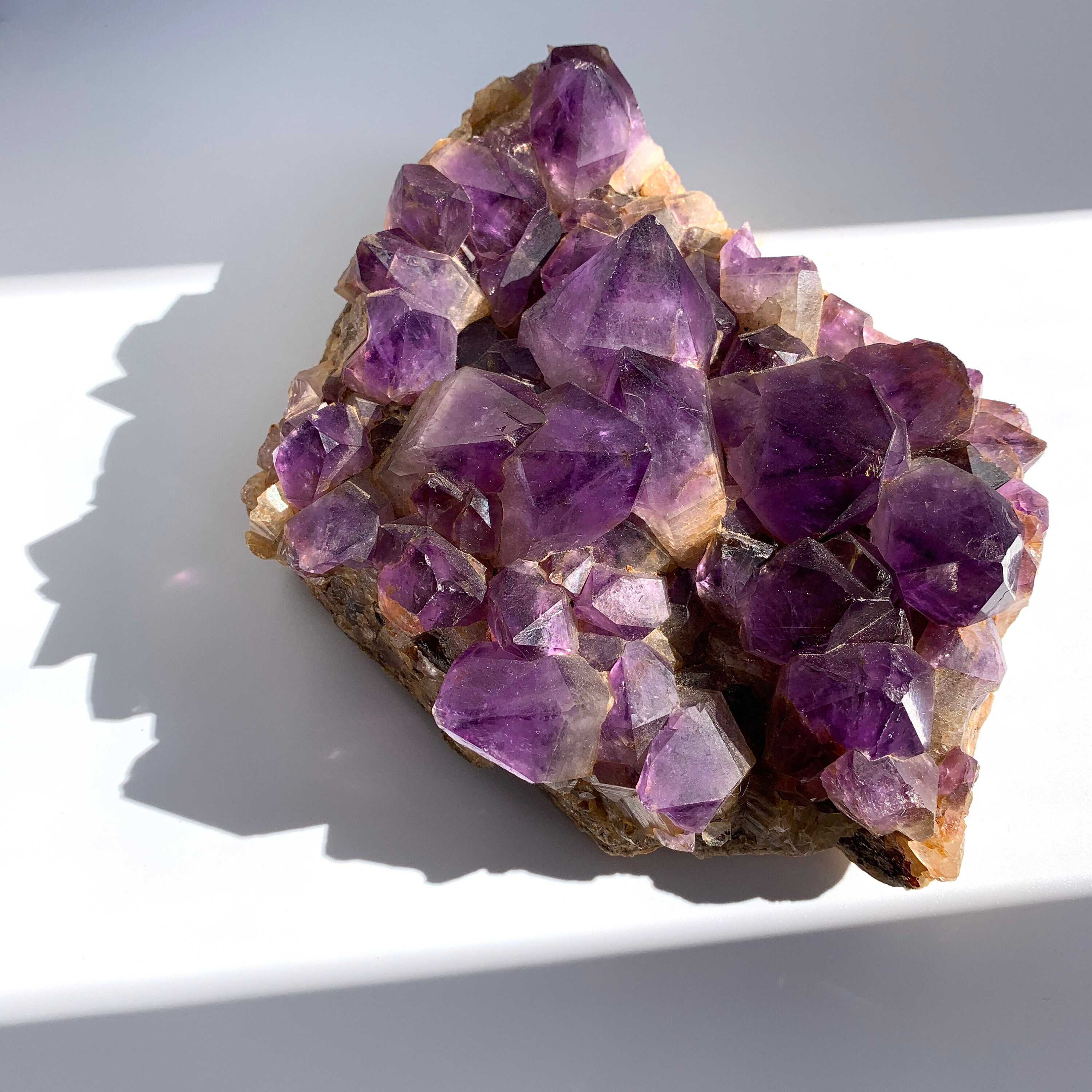 8.25 Large Congo Purple Amethyst Cluster 5.45lbs Etsy