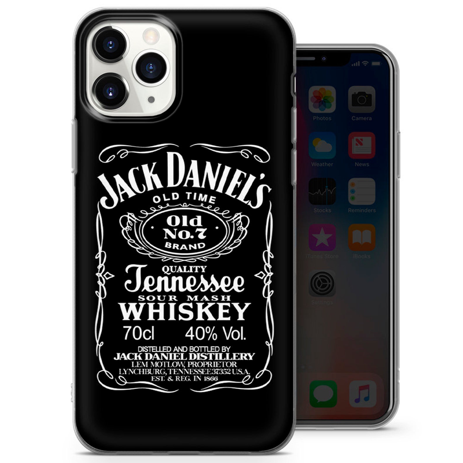 Jack Daniels Phone Case Aesthetic Cover for Iphone 12 Mini Etsy
