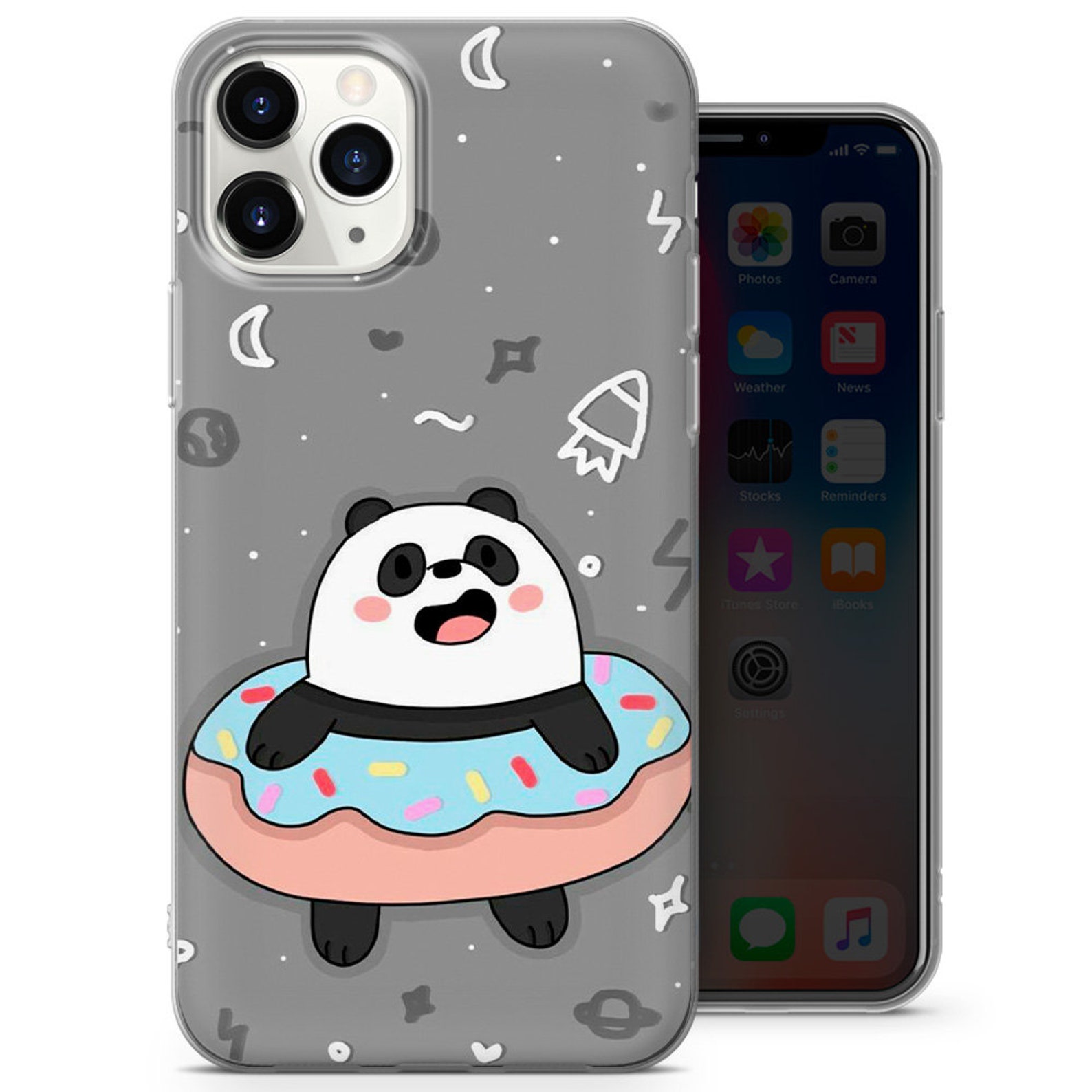 Cute Panda Baby Panda Phone Case Adorable Panda Cover se Etsy