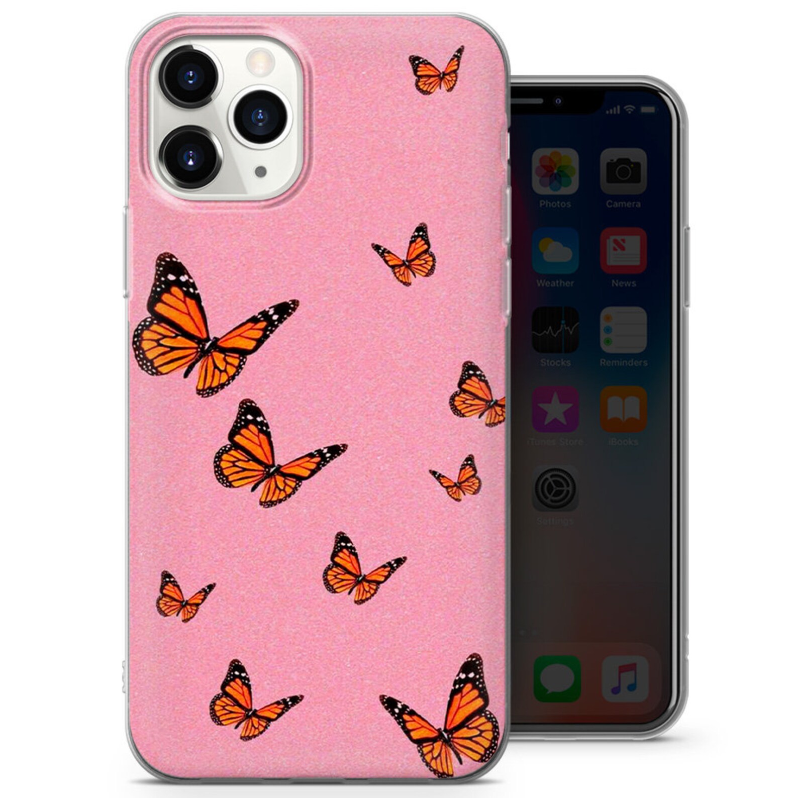 Butterfly Phone Case Colorful Butterfly Phone Cover for 12 Etsy
