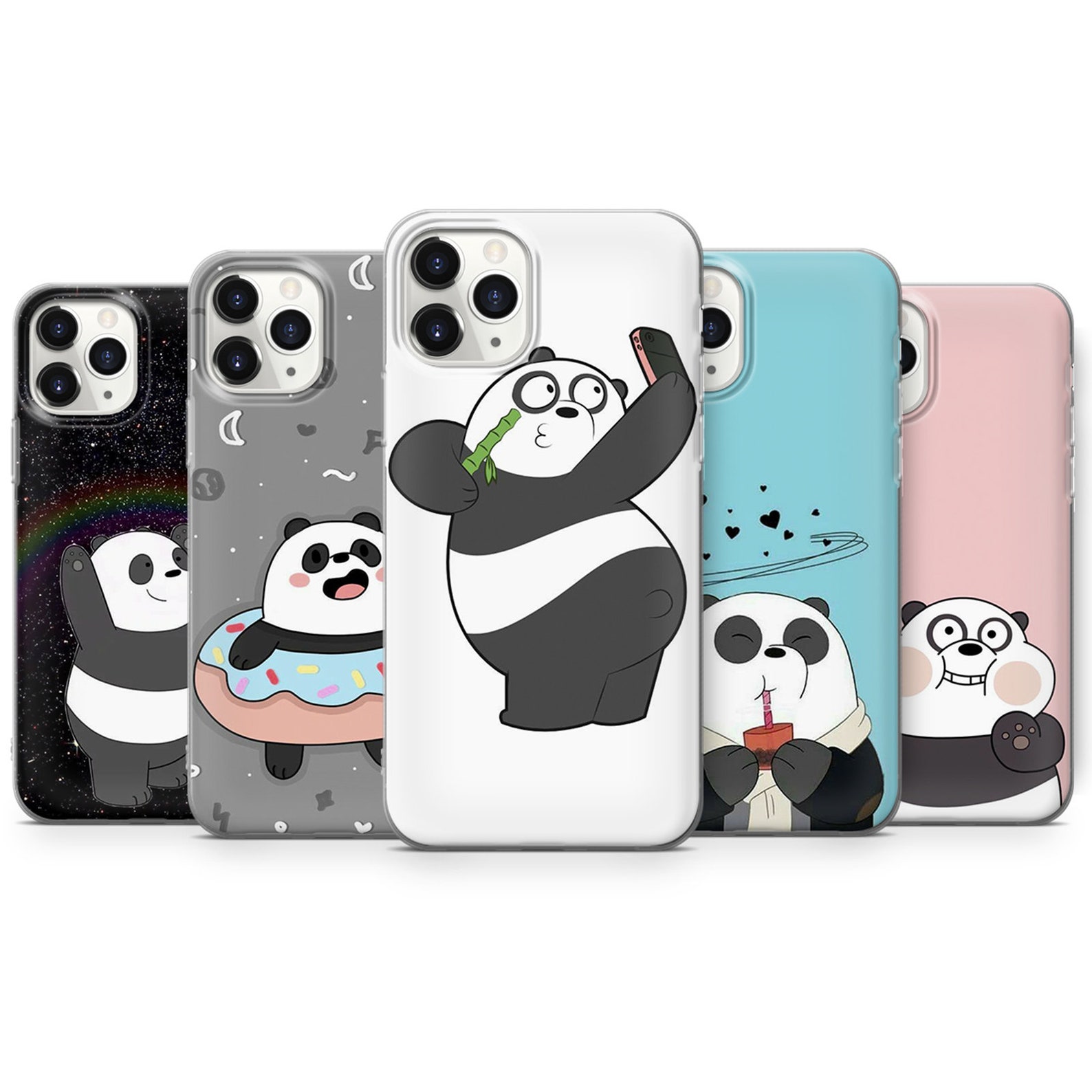 Cute Panda Baby Panda Phone Case Adorable Panda Cover se Etsy