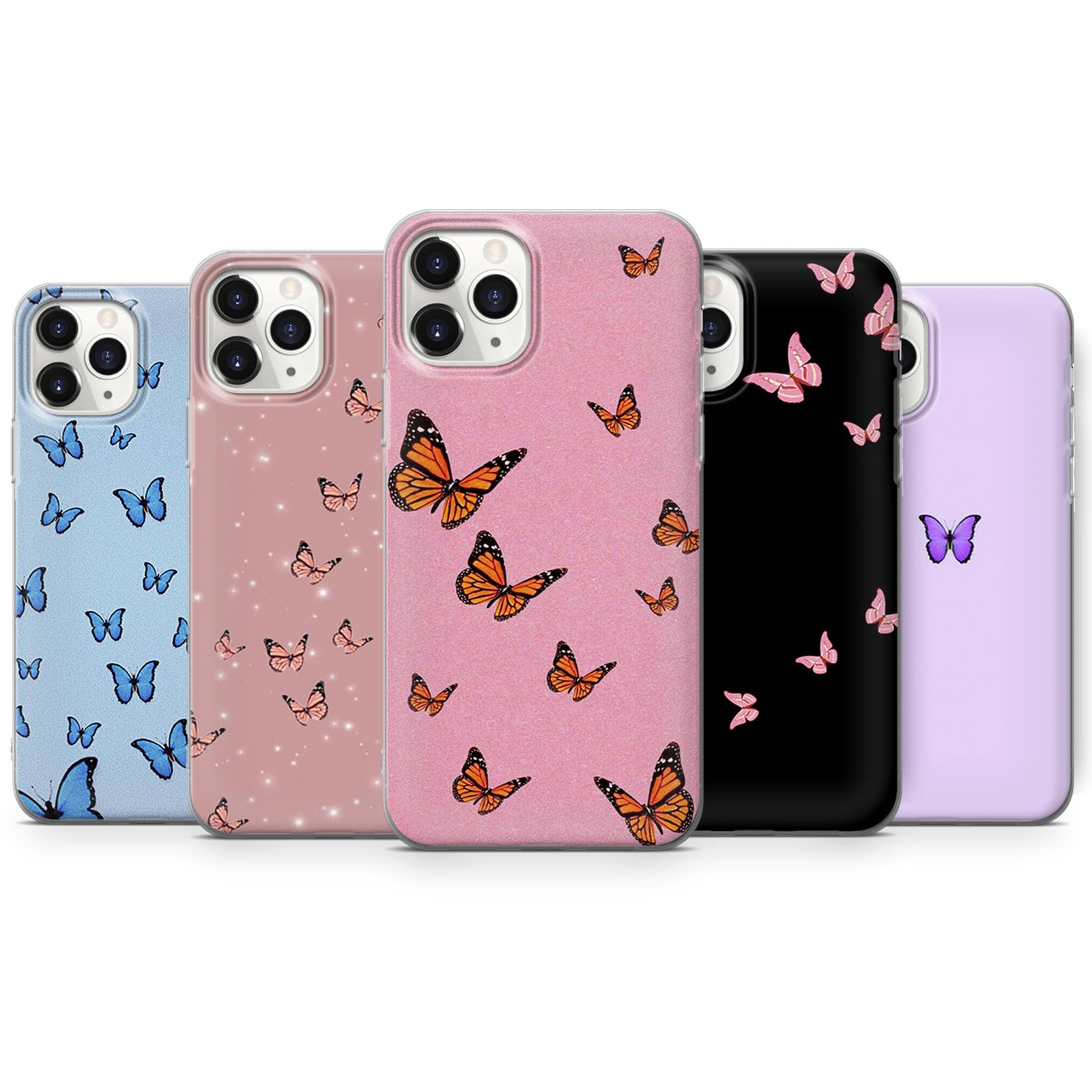 Butterfly Phone Case Colorful Butterfly Phone Cover for 12 Etsy