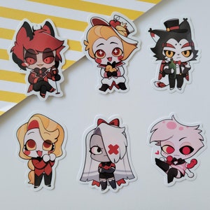 Pegatinas de Hazbin Hotel