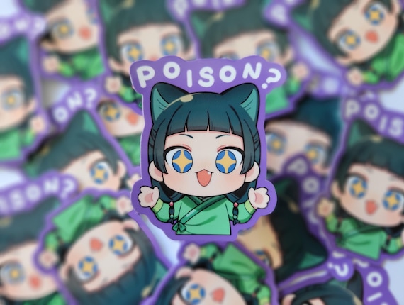 THE APOTHECARY DIARIES  -  Maomao Poison Vinyl Sticker