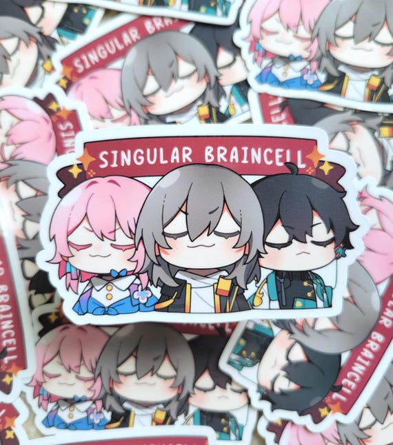 Honkai Star Rail l Astral Express Trio Vinyl Sticker