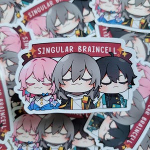 Vinylsticker HONKAI STAR RAIL - Astral Express Trio