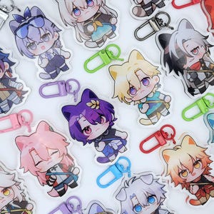 Honkai Star Rail Acrylic Charms