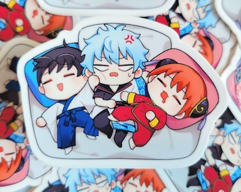 Gintama Yorozuya Trio Sticker