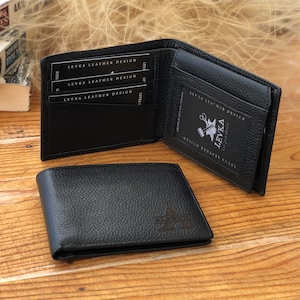 Monedero para hombres, cartera personalizada para hombres, cartera de hombres grabada, cartera de fotos para hombres, cartera personalizada para los hombres, regalo de San Valentín, regalo del día de los padres