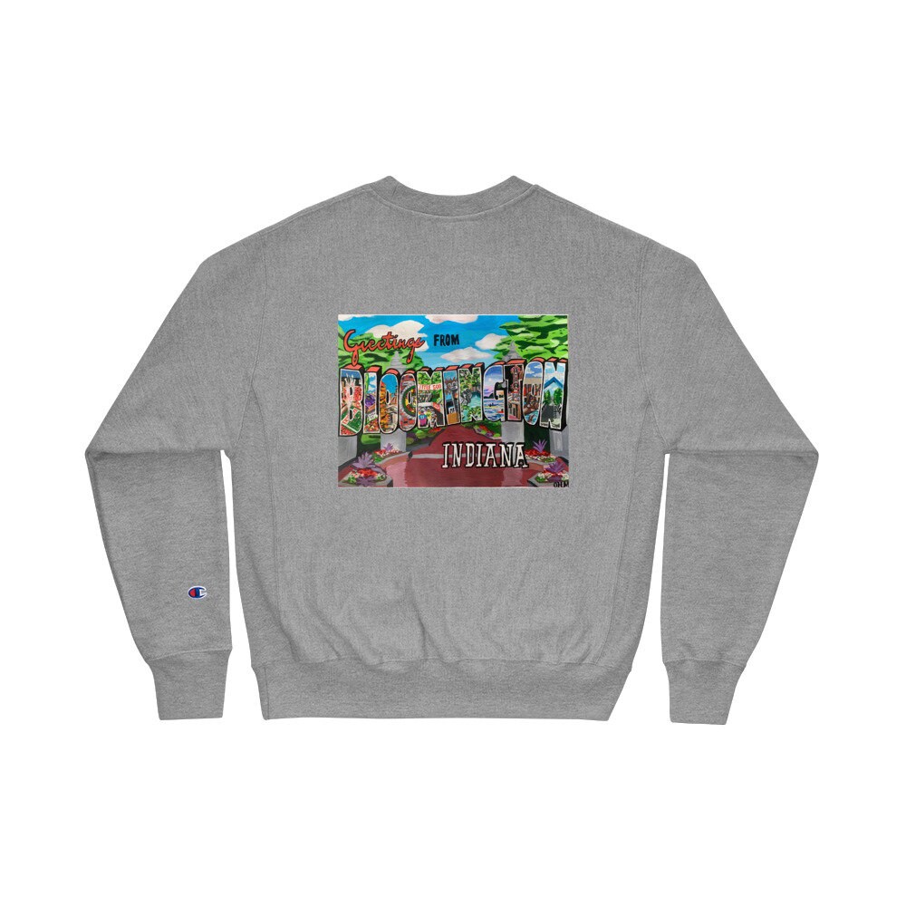 Bloomington Champion Sweatshirt back 