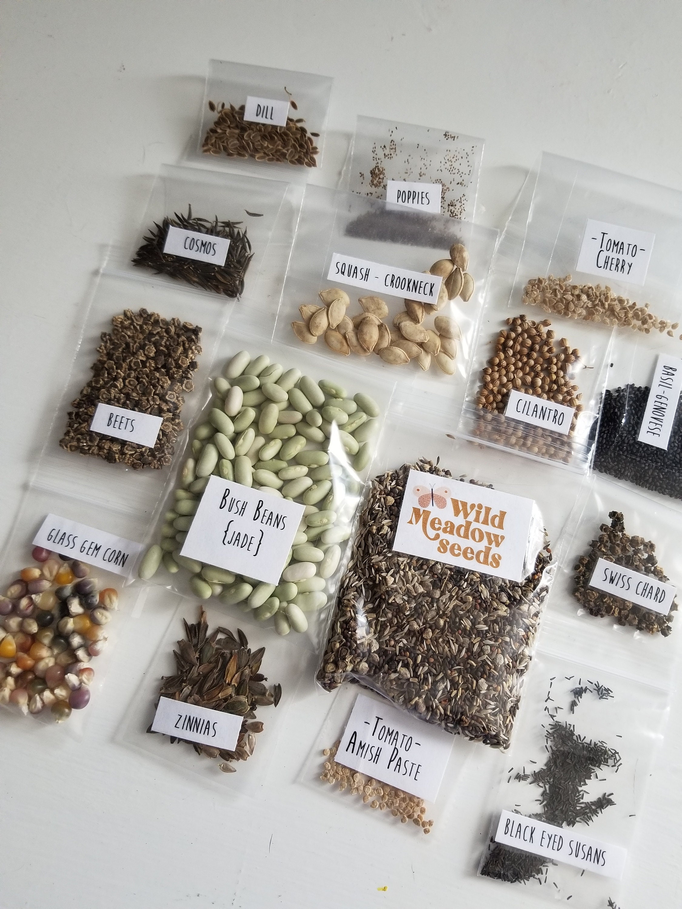 Seed Variety Pack 15 heirloom varieties Veggies herbs and Etsy