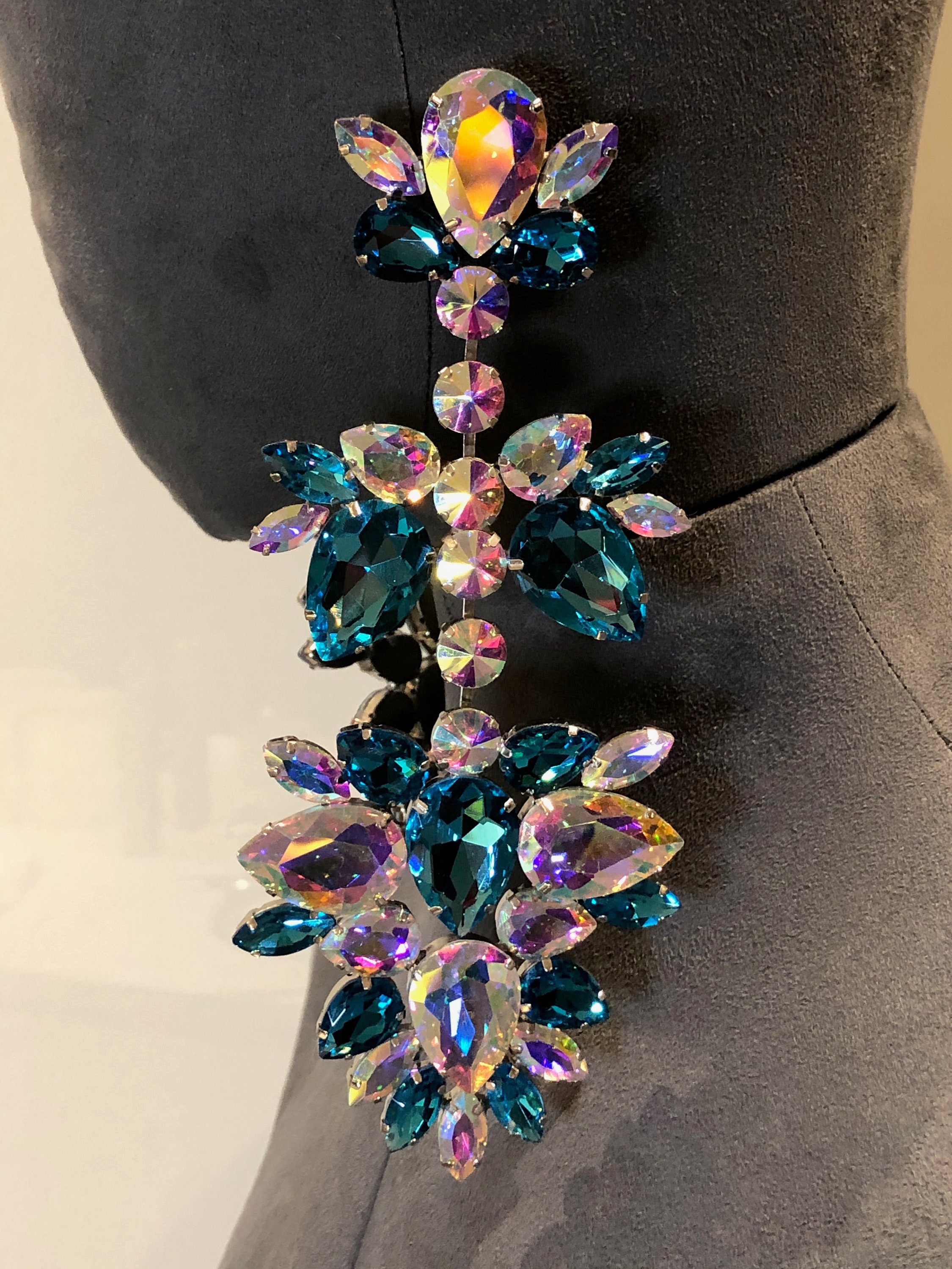 Extra large statement earrings Etsy