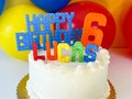 Ultimate Personalized Brick Celebration Cake Topper Set | Custom Happy Birthday Sign, Name and Numbers