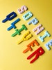 Kids Birthday Cake Decoration | Tiny Brick Letters for Birthday Cake | Cake Topper Names | Birthday Cake Name Sign 