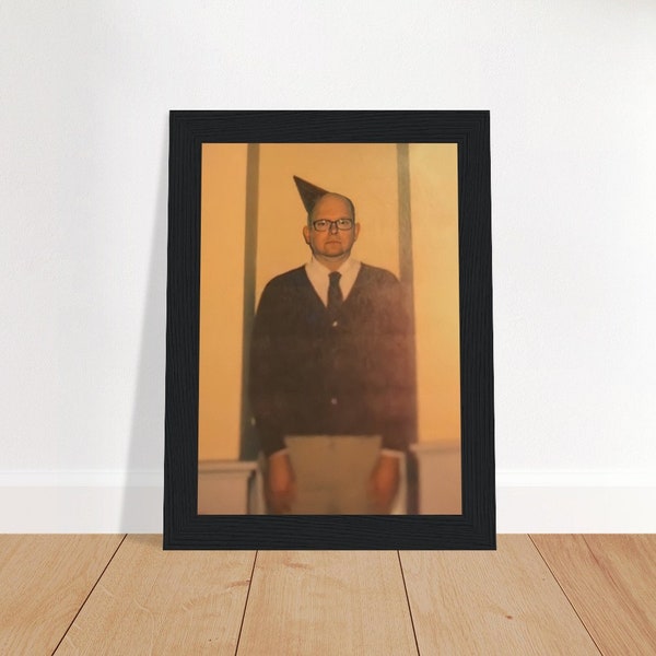 WWDITS Colin Wooden Framed Deluxe Poster