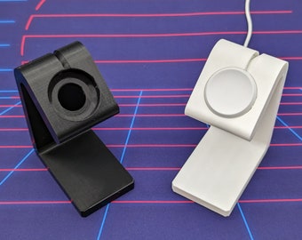 Originele Pixel-horlogestandaard: minimalistisch 3D-geprint oplaadstation