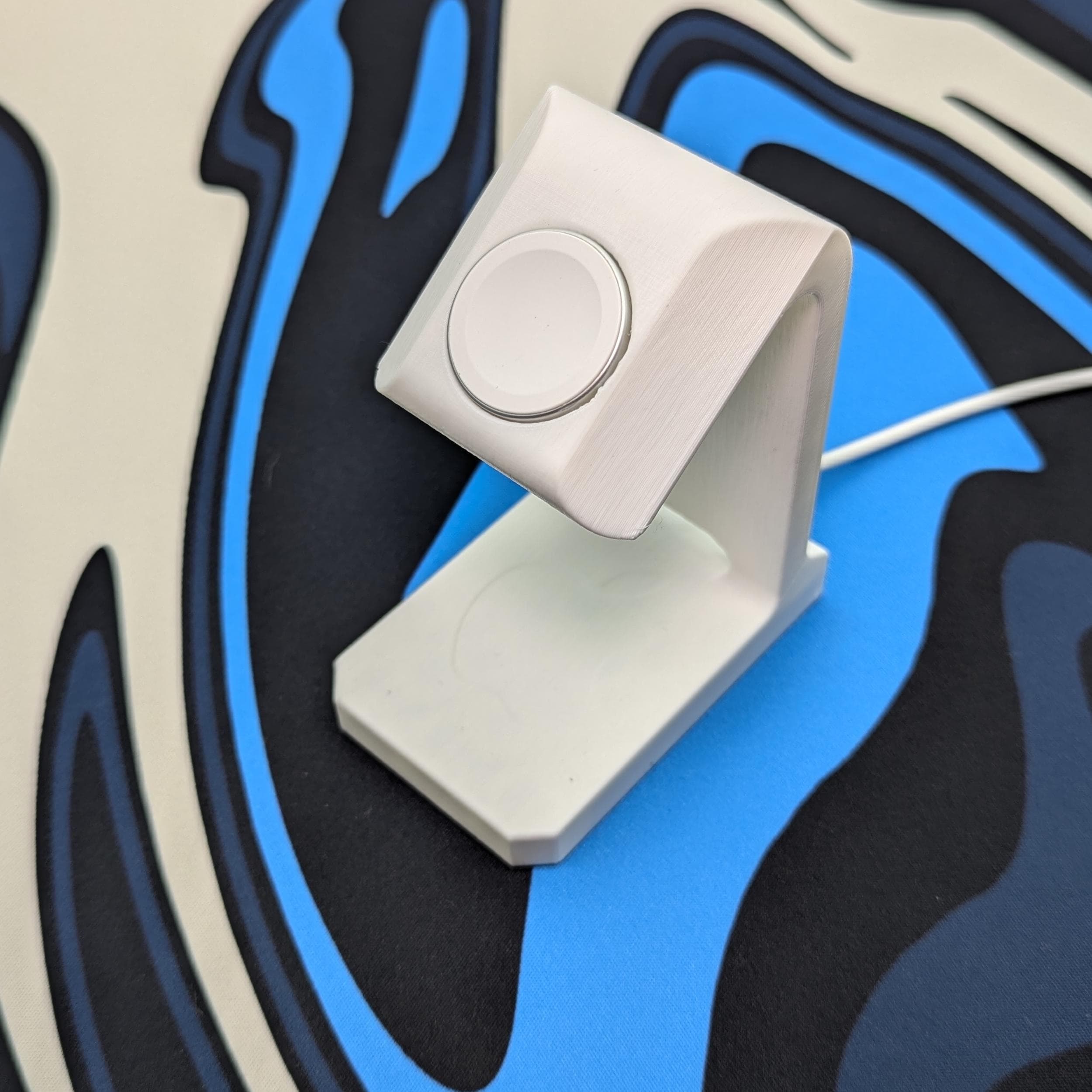 Weighted Apple Watch Charging Stand: Modern 3D Printed Dock - Etsy