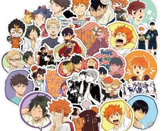 haikyuu stickers etsy canada