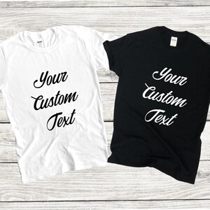 Customizable tshirts!