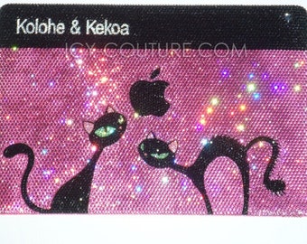 Custom Design ICY Laptop Cover Swarovski Crystals