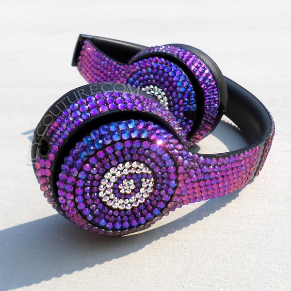 Purple Headphones Etsy