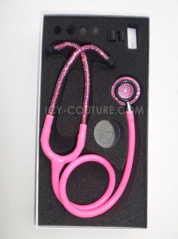 Crystal PINK Tube Swarovski Crystal 