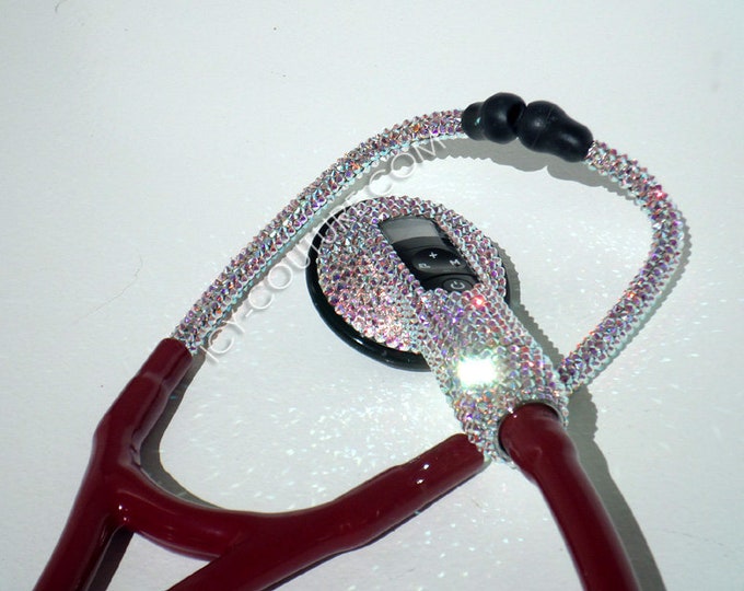 LAMBO of Stethoscopes Custom Littmann Electronic Swarovski Crystals Etsy