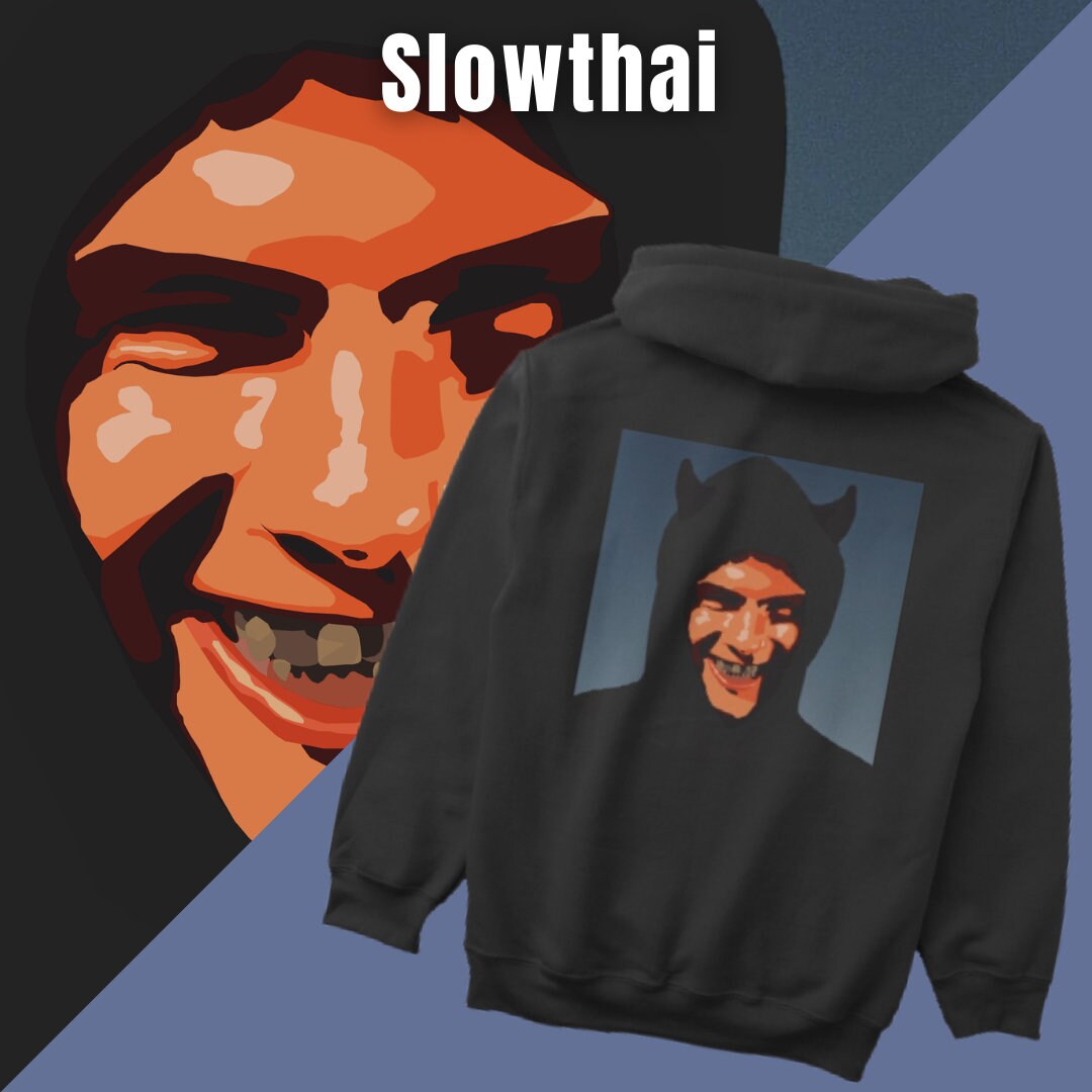 Slowthai Tyron Hoodie Custom Album Artwork Rap Merch Etsy