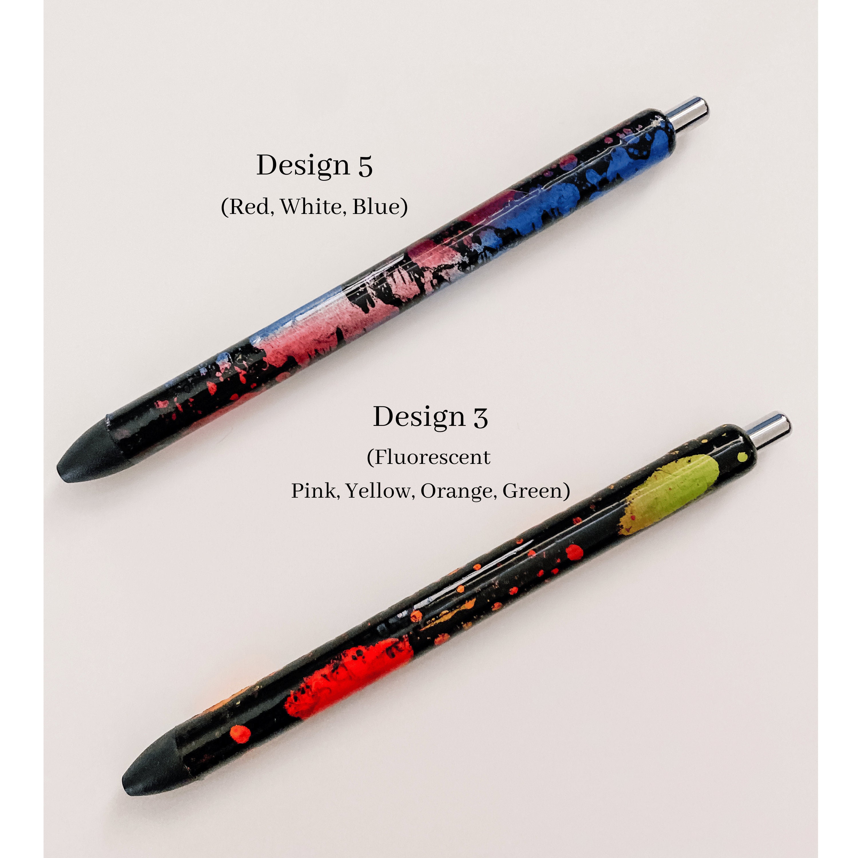 Personalized Graffiti Art Pens Unique One Of A Kind Pen Etsy