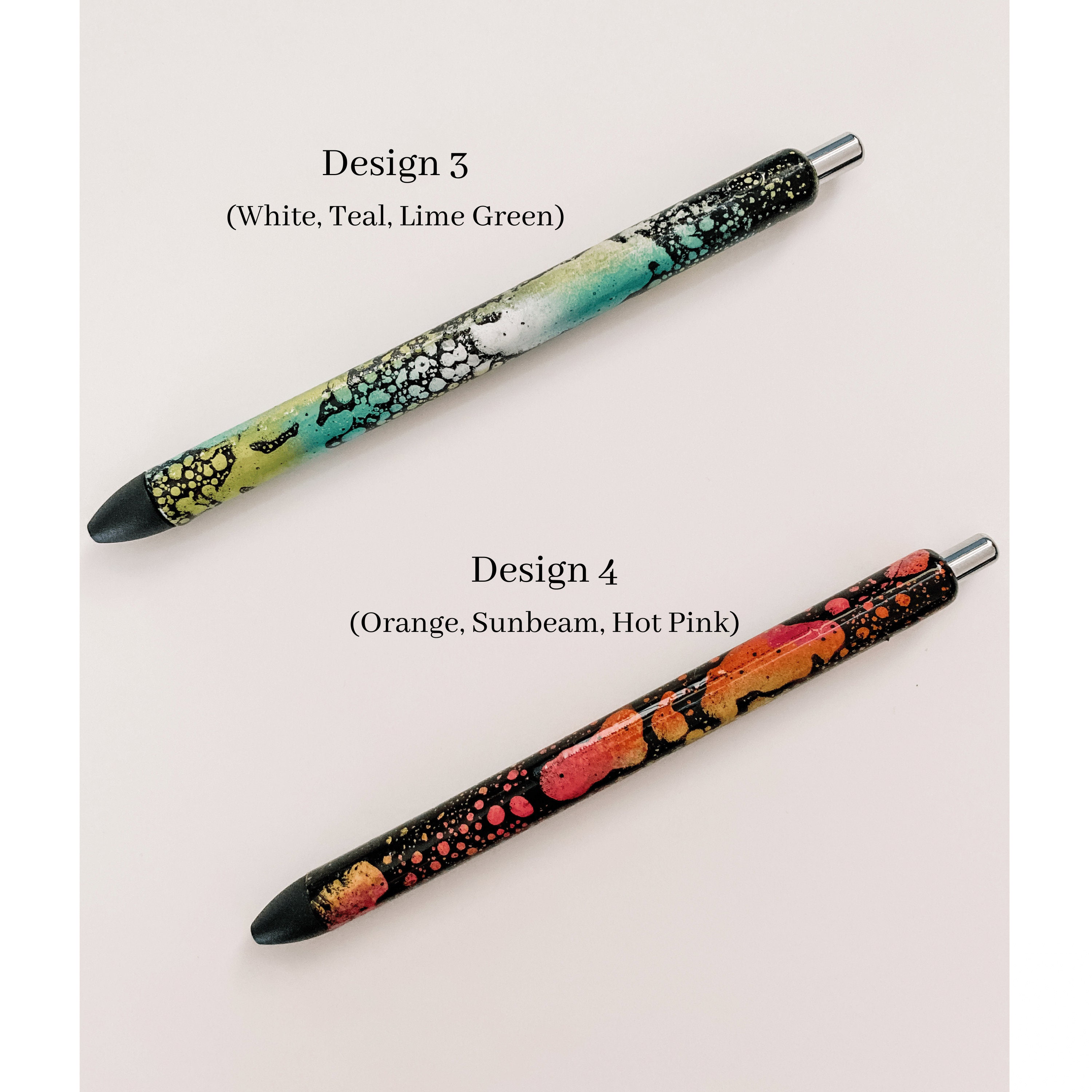 Personalized Graffiti Art Pens Unique One Of A Kind Pen Etsy