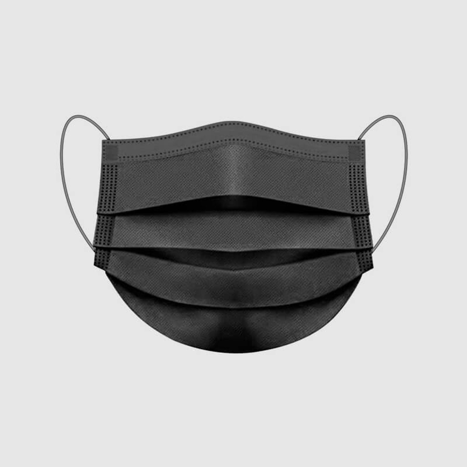 Black Face Masks 50 Pack Etsy