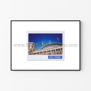 NAVY PIER CHICAGO Photography Print - Unframed Wall Art - Polaroid Instant Film Print - Chicago Lakefront