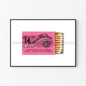 Vintage Florida Matchbook Print - Unframed Wall Art Print - Vintage Wall Art - Ready to Frame Photography Print - The DownUnder
