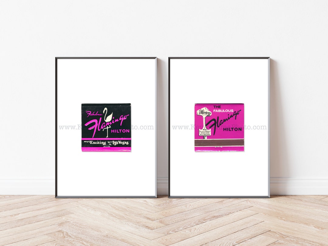 thumbnail image 2 of Flamingo Las Vegas Retro Tote Bag - Vintage Casino Hotel Design Carry All Bag 2 of 12