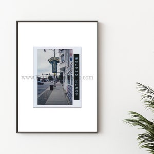 CHICAGO JOE&#39;S, Chicago Photography Print - Unframed Wall Art - Polaroid Instant Film Print - North Center, Chicago Neon Sign Prints