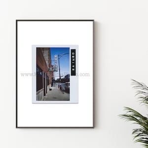 RAINBO CLUB, Chicago Photography Print - Unframed Wall Art - Polaroid Instant Film Print - Wicker Park, Ukranian Village, Chicago