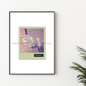 SWEET HOME CHICAGO Photography Print - Unframed Wall Art - Polaroid Instant Film Print - Andersonville, Lakeview, Chicago