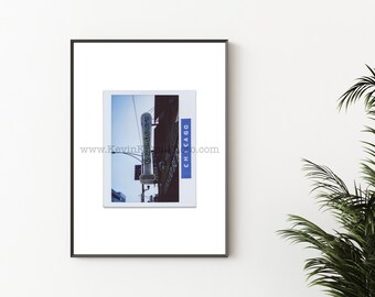 SLUGGERS SPORTS BAR, Chicago Photography Print - ingelijste muurkunst - Polaroid Instant, Instax Film fotoprints