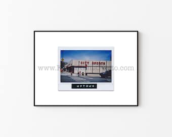 UPTOWN, Chicago Photography Print - Unframed Wall Art - Polaroid Instant Film Print - CITY SPORTS