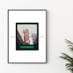 FOX THEATRE, ATLANTA, Georgia - Unframed Photography Print, Polaroid Instant Film Print  - Atlanta Photography Prints