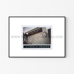 CHICAGO BRAUHAUS, Chicago - Ungerahmt Fotografie Druck, Polaroid Instant Film Print - Lincoln Square, Chicago German Bar Wandkunst