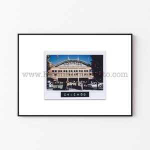 NAVY PIER CHICAGO Photography Print - Unframed Wall Art - Polaroid Instant Film Print - Chicago Lakefront