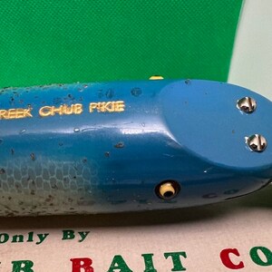 Creek Chub Pikie 2300P, Red/White, 5 3/4, 1 1/2 oz, Vintage