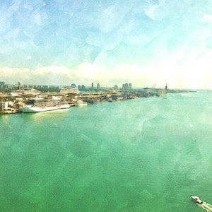 An Afternoon in Miami, Printable