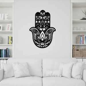 Hamsa wall decor, Evil eye home decor, Hamsa home blessing, Hamsa hand wall hanging, evil eye wall hanging, Hamsa hand wall decor