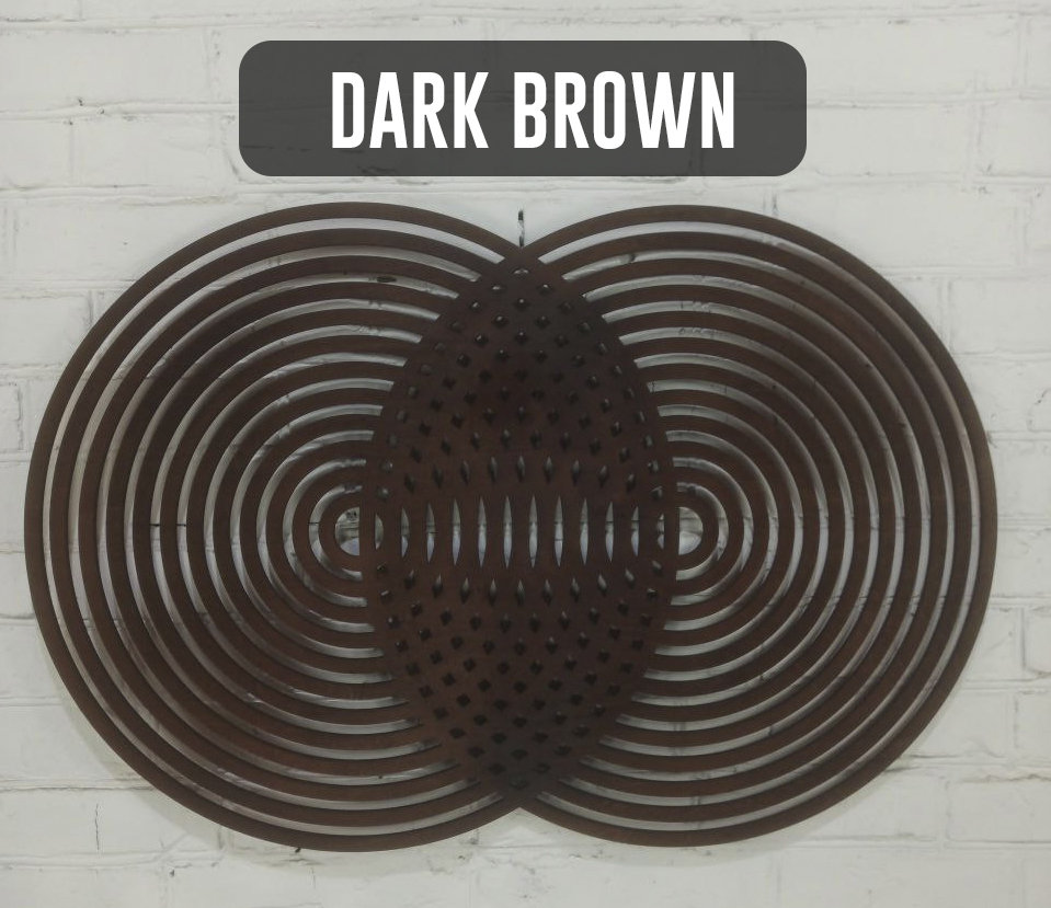 Wooden Circles Wall Decor Geometric Wooden Wall Decor Etsy